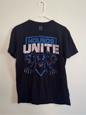 WWE The Hounds Unite Black Graphic Tee (M)